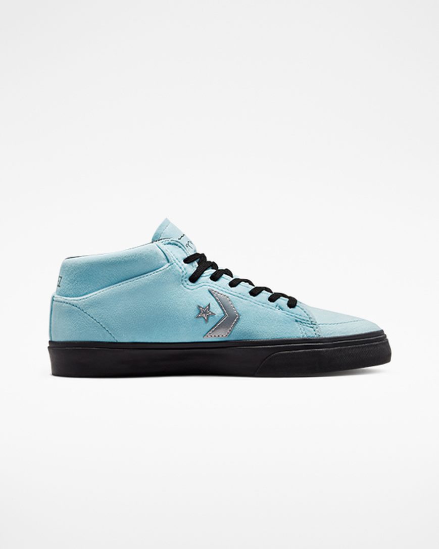 Tenis Skate Converse Louie Lopez Pro Medio x FA Masculino Azuis Pretas | PT O0P4T90